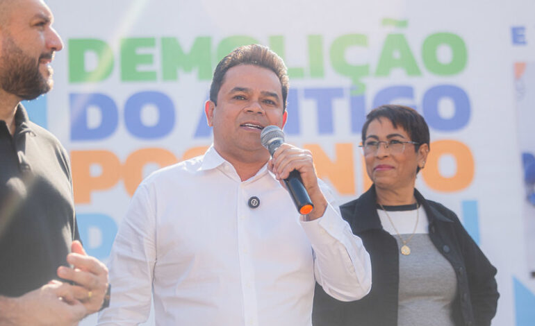 Teco inicia demolição do antigo Postinho da Cohab I