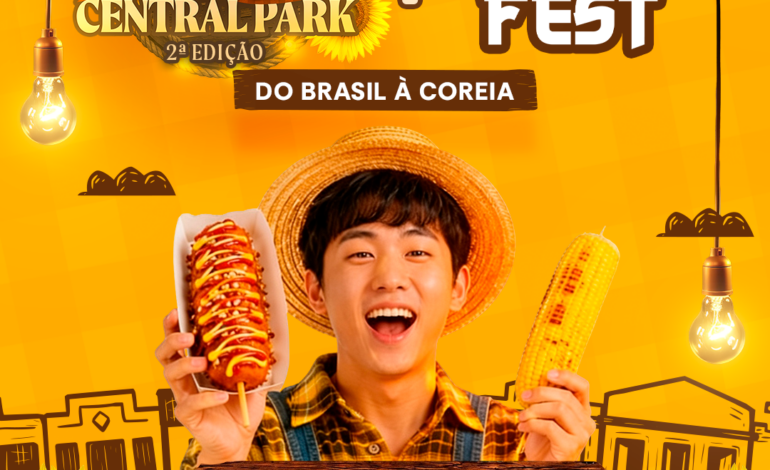 Arraial e Korea Fest agitam final de semana no Shopping Central Park