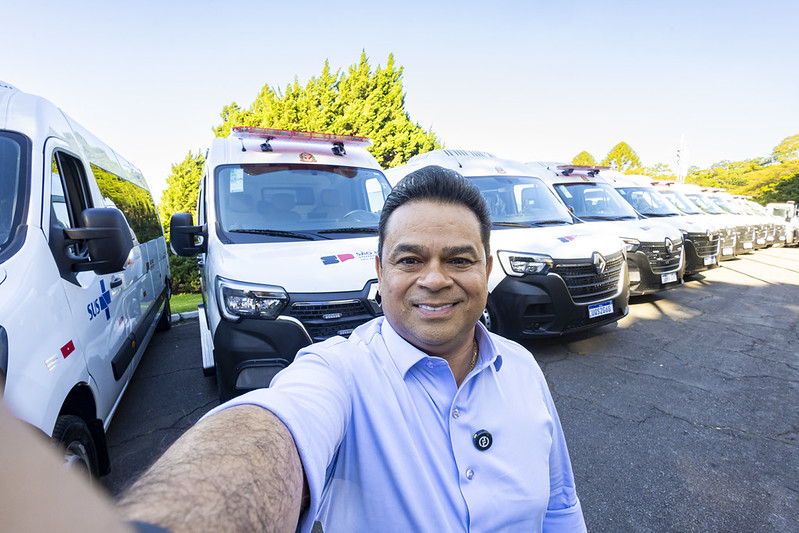 Itapevi conquista mais de R$ 3 milhões para fortalecer a Saúde e amplia frota com três novas ambulâncias
