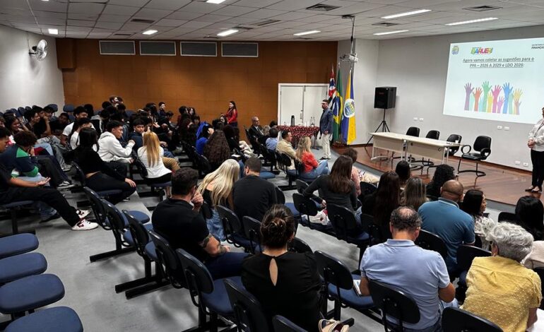 Audiência virtual aberta nesta segunda (17) recebe sugestões para o orçamento de 2027