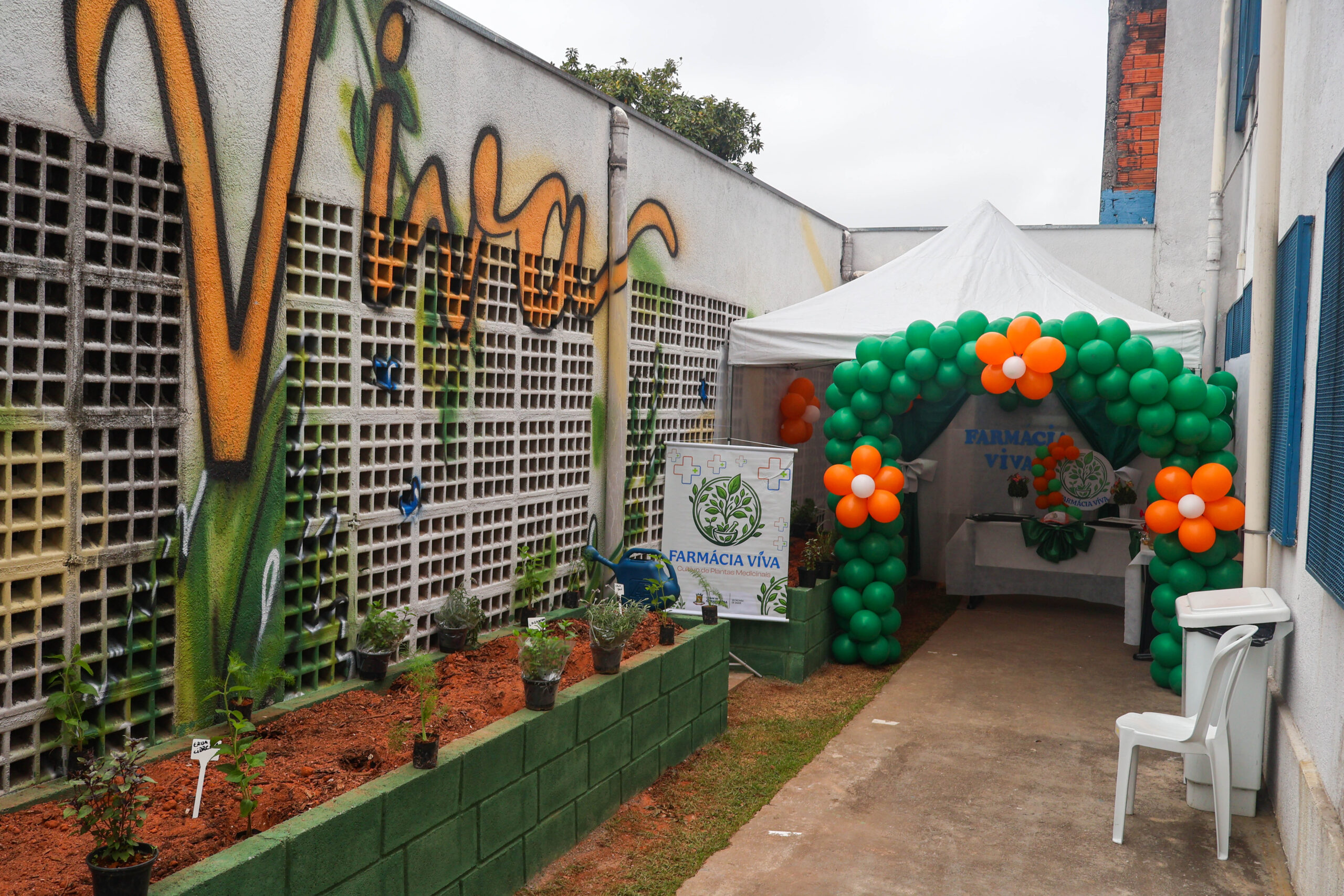 Programa Farmácia Viva chega à UBS Florispina de Carvalho