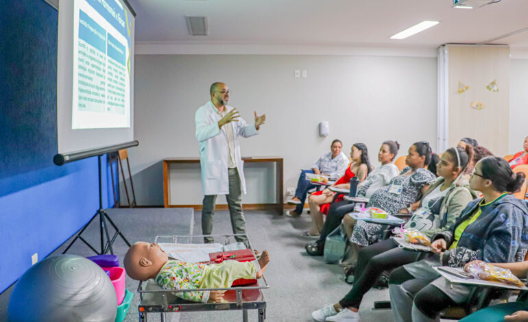 Grupo de Gestantes reforça acolhimento e orientação às futuras mamães em Carapicuíba