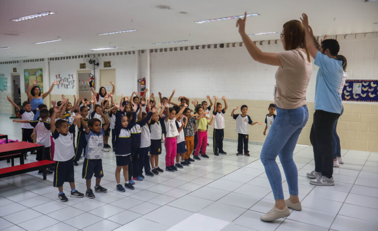 Programa Saúde na Escolas promove atividades de conscientização para crianças