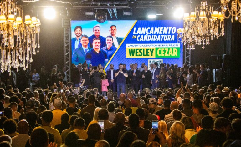 Wesley Cezar reúne principais lideranças do PL e oficializa candidatura a deputado federal em Santana de Parnaíba
