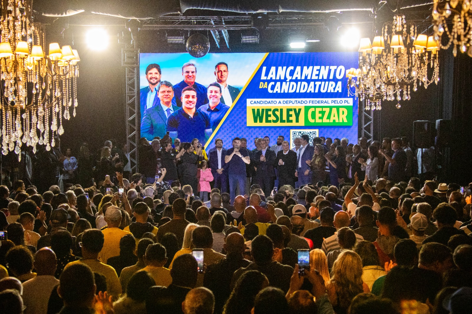 Wesley Cezar reúne principais lideranças do PL e oficializa candidatura a deputado federal em Santana de Parnaíba