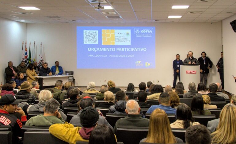 Orçamento Participativo: moradores podem participar de consulta pública on-line