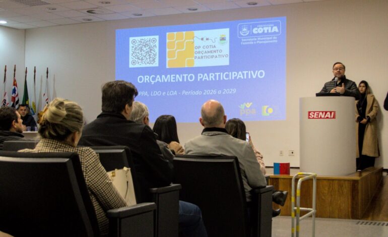 Últimos dias para opinar sobre prioridades do orçamento municipal
