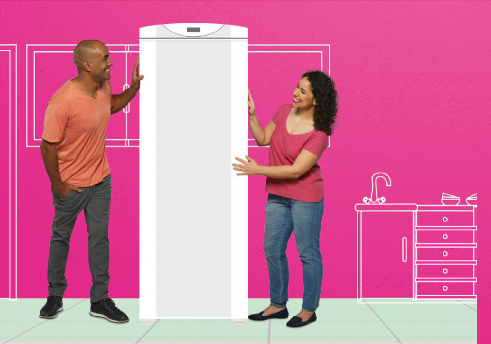 Prefeitura e Enel promovem campanha de troca gratuita de geladeiras