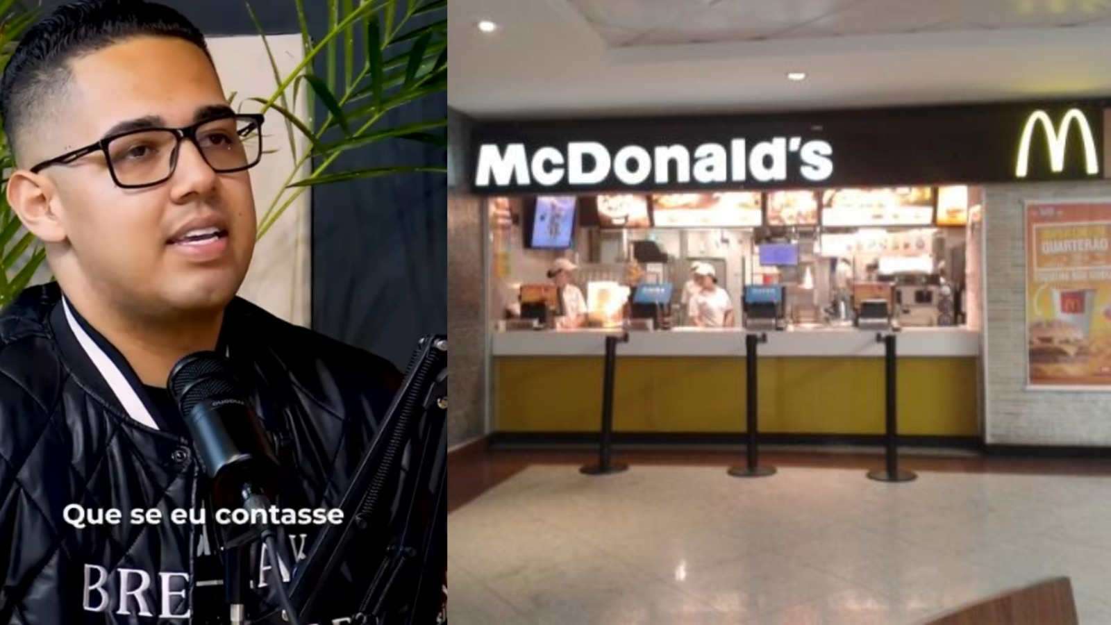 INFLUENCIADOR DE ITAPEVI RELATA EPISÓDIO DE HOMOFOBIA EM UNIDADE DO MCDONALD’S NO AEROPORTO DE GUARULHOS