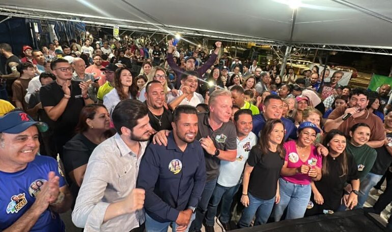 REUNIÃO EM ITAPEVI REÚNE MORADORES E APOIADORES DE IGOR SOARES E BRUNA FURLAN; VEREADOR JAPA SE EMOCIONA AO RELEMBRAR TRAJETÓRIA DE AMIZADE