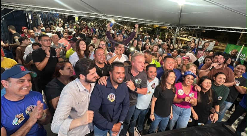 REUNIÃO EM ITAPEVI REÚNE MORADORES E APOIADORES DE IGOR SOARES E BRUNA FURLAN; VEREADOR JAPA SE EMOCIONA AO RELEMBRAR TRAJETÓRIA DE AMIZADE