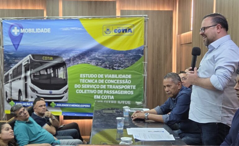 Prefeitura inicia estudo de viabilidade técnica do transporte coletivo