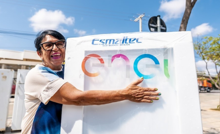 Parceria entre Enel e Prefeitura vai trocar geladeiras antigas de cotianos por novas
