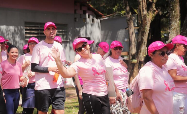 Participe da Caminhada Rosa no Parque Municipal Dom José no dia 27