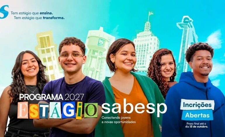 Programa de Estágio Sabesp 2027