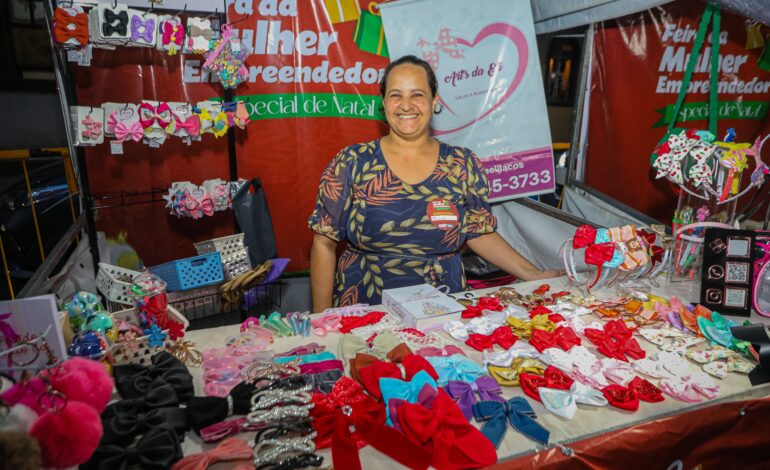 Feira da Mulher Empreendedora abre inscrições para edição especial de Natal