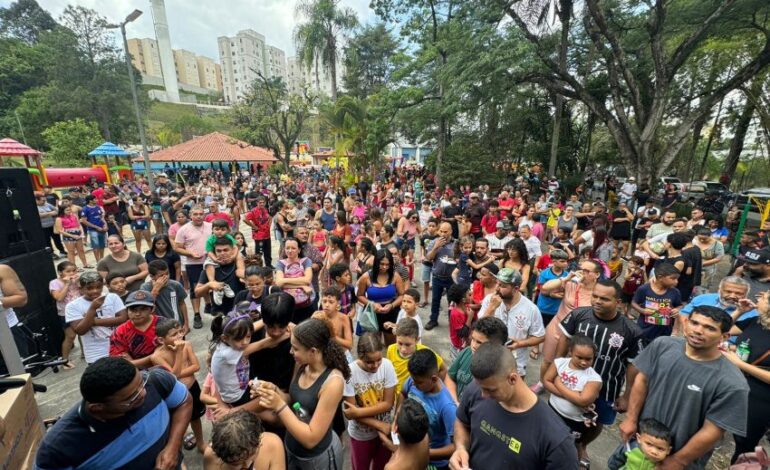 Prefeitura de Jandira anuncia festa especial de Dia das Crianças com brinquedos, sorteios e diversão para toda a família 