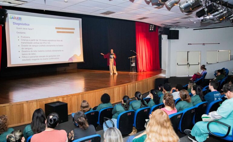 A Secretaria de Saúde de Barueri promoveu seminário para atualizar profissionais sobre HIV, sífilis, HTLV e outras ISTs