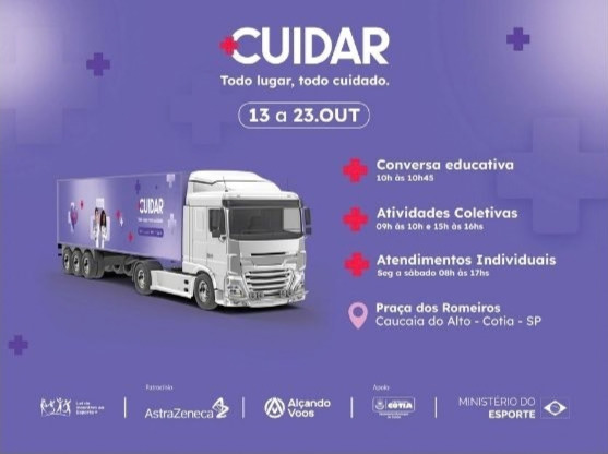 Projeto Cuidar leva atividades gratuitas de saúde e esporte para Caucaia do Alto