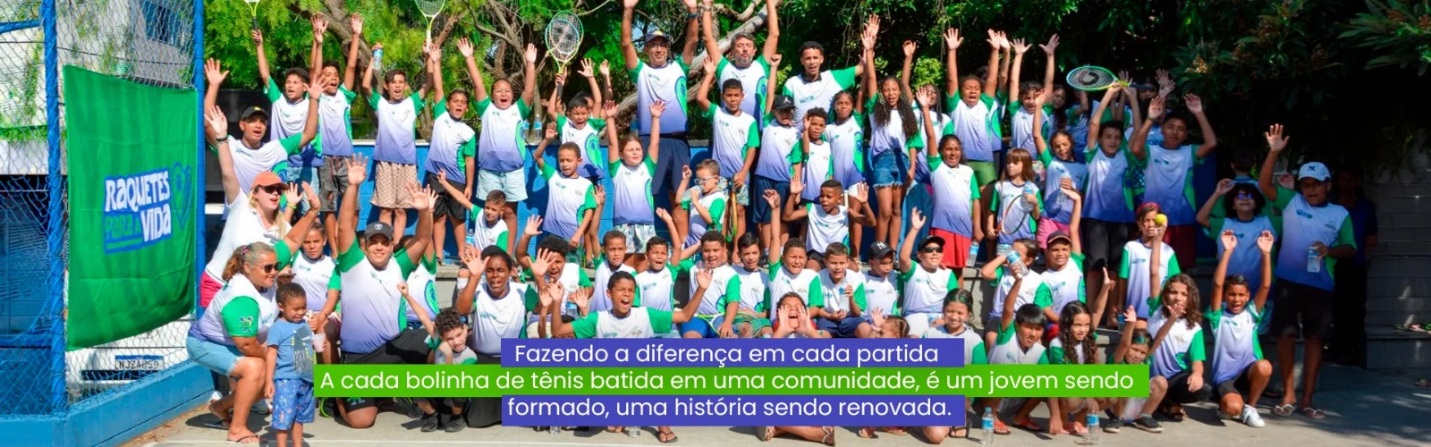 PROJETO DE ITAPEVI, RAQUETES PARA A VIDA GANHA DESTAQUE NA GLOBO