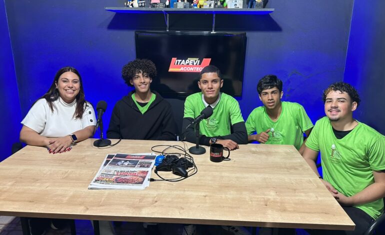 ITAPEVI ACONTECE RECEBE ALUNOS DO INSTITUTO CACAU SHOW PARA CONVERSA SOBRE FAKE NEWS E CHECAGEM DE INFORMAÇÕES