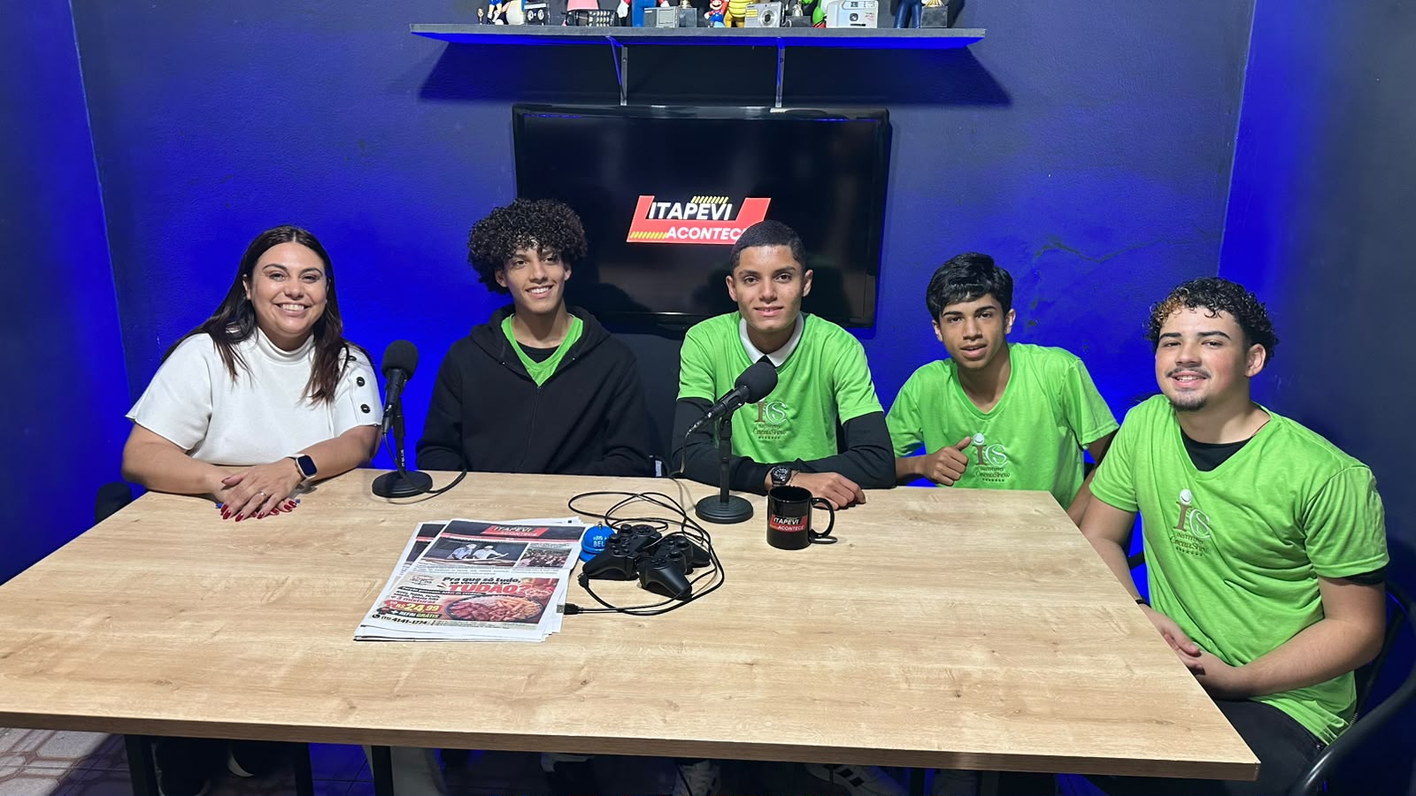 ITAPEVI ACONTECE RECEBE ALUNOS DO INSTITUTO CACAU SHOW PARA CONVERSA SOBRE FAKE NEWS E CHECAGEM DE INFORMAÇÕES