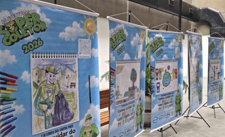 Super Coletor transforma educação ambiental em arte nas escolas de Cotia