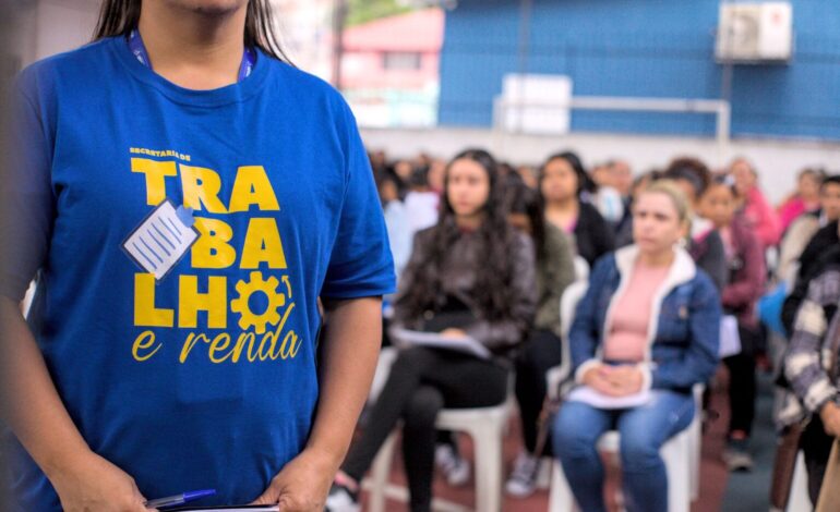 Mutirões de emprego oferecem oportunidades de trabalho em Cotia nos dias 5, 6 e 9 de outubro
