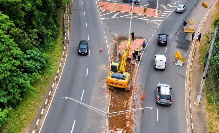 Estrada de Caucaia tem alterações no tráfego devido problemas de solo